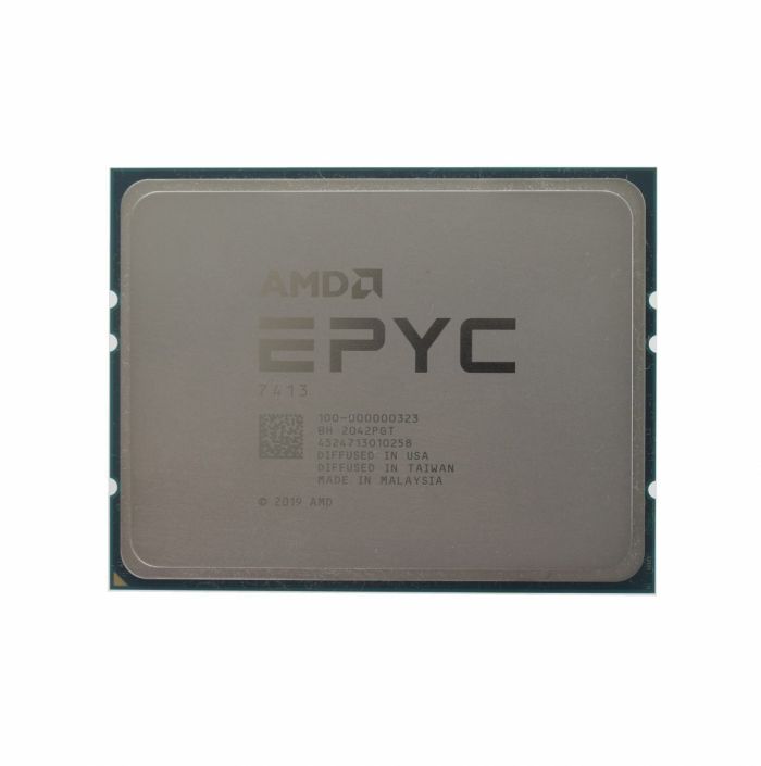100-000000323.jpg 100-000000323 | AMD EPYC 7413 2.65GHz 24-Core 128MB L3 Socke Processor - Image 1