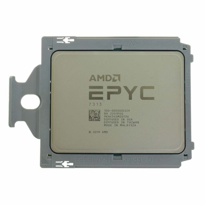 100-000000329.jpg 100-000000329 | AMD EPYC 7313 3.0GHz 16-Core 128MB L3 Socket Processor - Image 1
