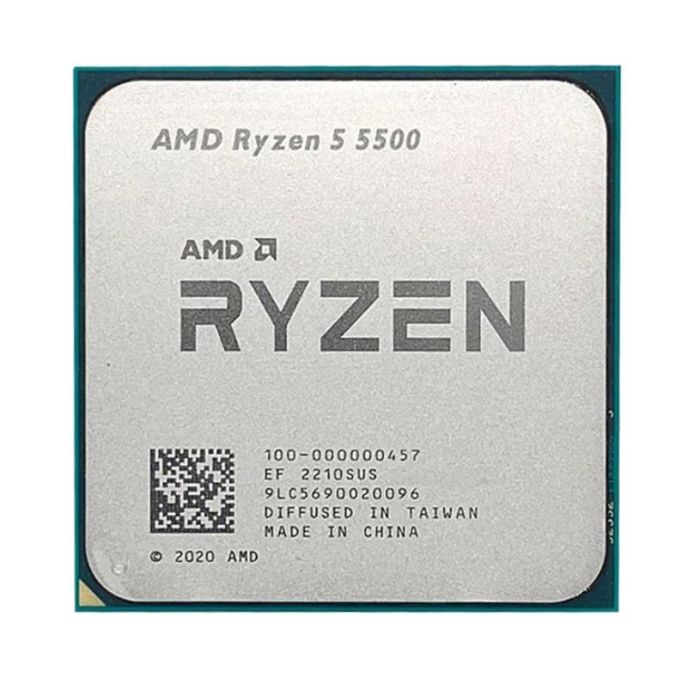 100-000000457.jpg 100-000000457 | AMD Ryzen 5 5500 3.6GHz 6-Core 16MB L3 Socke Processor - Image 1