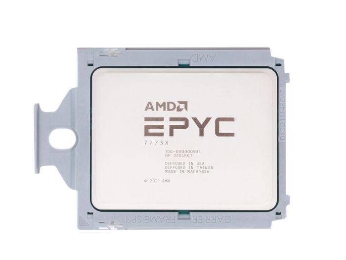 100-000000504.jpg 100-000000504 | AMD EPYC 7773X 64-Core 2.20GHz 768MB L3 Cacheh Processor - Image 1