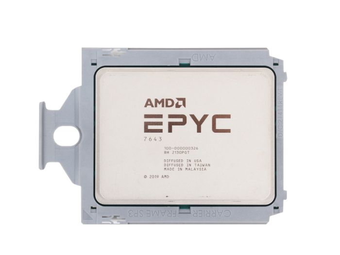 100-100000326wof.jpg 100-100000326WOF | AMD EPYC 7643 2.3GHz 48-Core 256MB L3 Soc Processor - Image 1