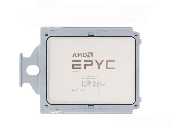 100-100000344wof.jpg 100-100000344WOF | AMD EPYC 7713 2.0GHz 64-Core 256MB L3 Soc Processor - Image 1