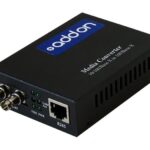 ADD-GMC-SX-5ST | AddOn 1Gbs 1 RJ-45 to 1 ST Media Converter fiber media converter GigE