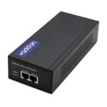 ADD-POEINJCT60W | AddOn 1Gbs 1 RJ-45 to 1 RJ-45 Media Converter PoE injector 60 Watt