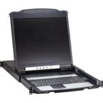 B064C-16-1X1-IP | Eaton 16-Port Cat5 KVM over IP Switch Virtual Media 19 in. LCD 1 Remote/1 Local User 1U Rack-Mount TAA KVM console 19-inch TAA Compliant