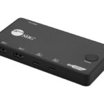 CE-KV0B11-S1 | SIIG 2x1 USB-C 4K Video KVM Switch KVM / USB switch 2 ports