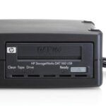 EB636-10000 | HP StorageWorks DAT160 80GB (Native)/160GB (Compressed) USB External Tape Drive