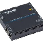 LGC5200A | Black Box fiber media converter 10Mb LAN 100Mb LAN GigE TAA Compliant