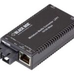 LHC014A-R4 | Black Box MultiPower Miniature Fast Ethernet Media Converter fiber media converter 10Mb LAN 100Mb LAN