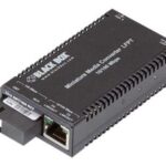 LHC042A-R4 | Black Box MultiPower Miniature fiber media converter 10Mb LAN 100Mb LAN