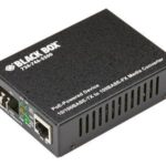 LPD504A | Black Box PoE PD Media Converter Duplex fiber media converter