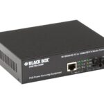 LPM601A | Black Box PoE PSE Media Converter fiber media converter 10Mb LAN 100Mb LAN
