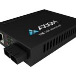 MCP32-F1-M3S2-AX | Axiom POE (PSE) Series fiber media converter GigE