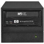 Q1554A | HP StorageWorks 20GB (Native)/40GB (Compressed) DAT40e 4mm SCSI LVD External Tape Drive