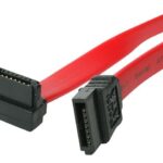 SATA18RA1 | StarTech 18in SATA to Right Angle SATA Serial ATA Cable